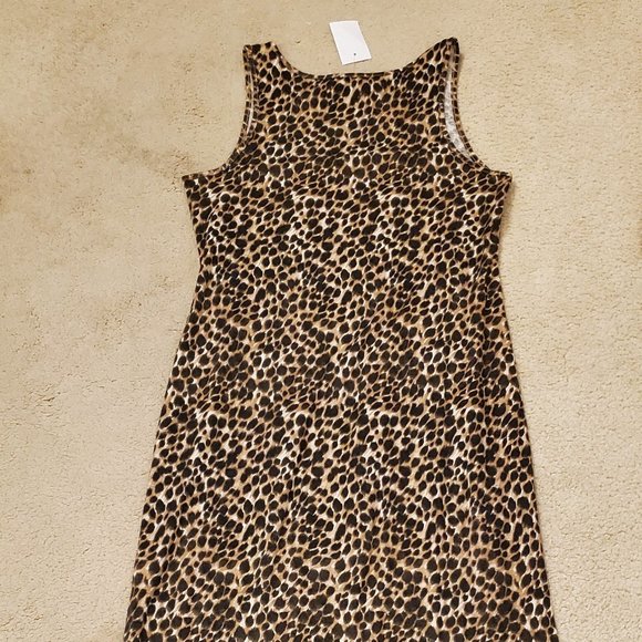 J Crew midi Animal print dress - Picture 3 of 5